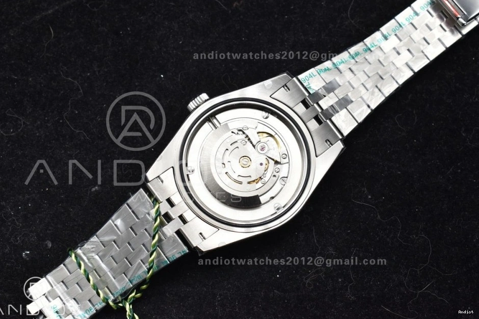 A2824 904L Jubilee SS Bracelet on Dial 326934 Best ZF 1:1 Green SS Edition Sky-Dweller 1107